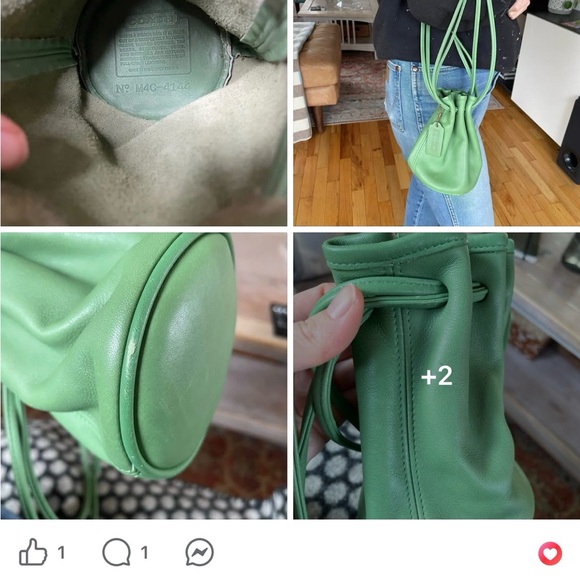 Coach Green Mini Bag 4144 Littleton - Picture 8 of 8